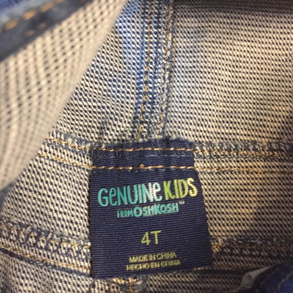 Osh Kosh Overalls NWOT 4T Genuine Kids - Picture 3 of 8